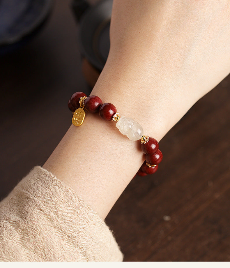 Intangible Cultural Heritage Huarui Incense-Bead Bracelet