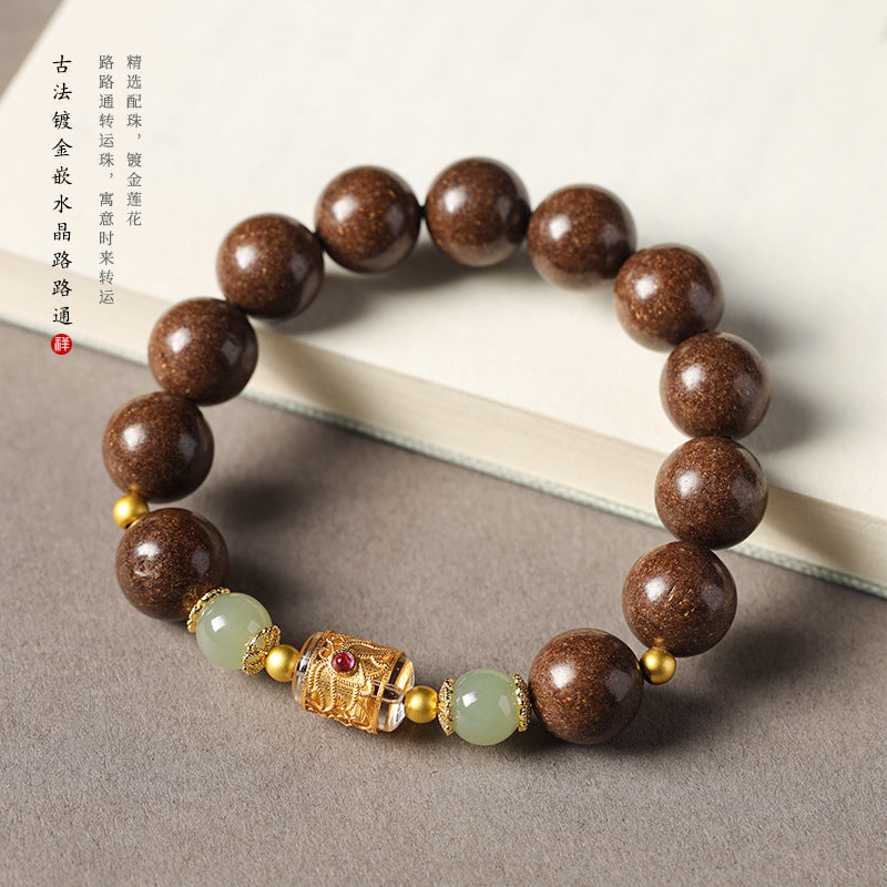 Ancient Method Incense-Bead Designed Bracelet (DIY Chinese-Style Personalized Girlfriends Style)