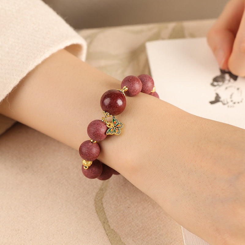 Ancient Method Intangible Cultural Heritage Incense-Bead Wrist Buddhist Beads (Southern Dynasties Yimeng Temperament Style)