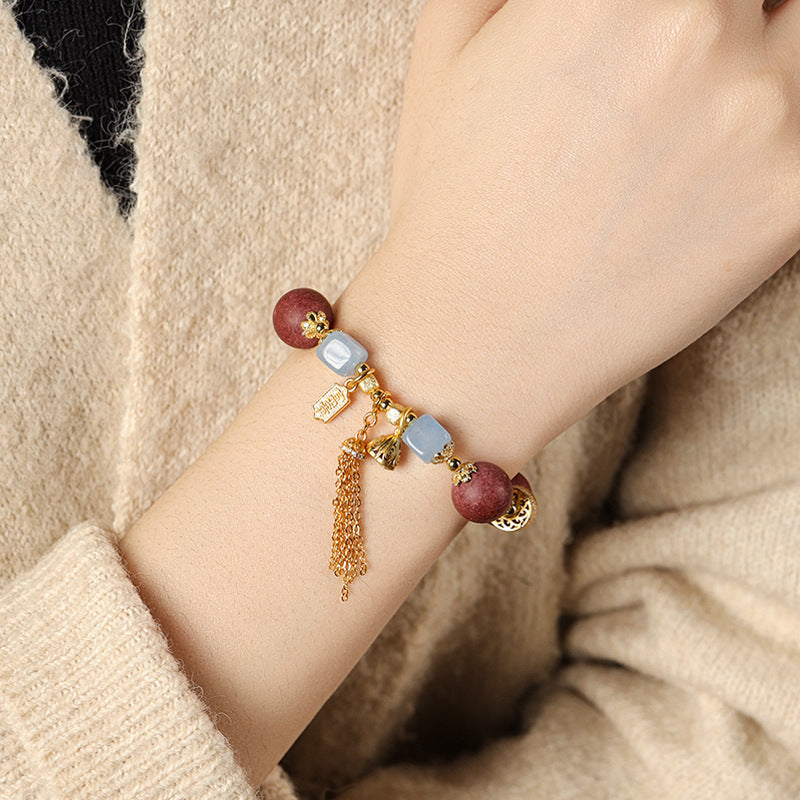 Intangible Cultural Heritage Butterfly Pendant Southern Dynasties Yimeng Bracelet