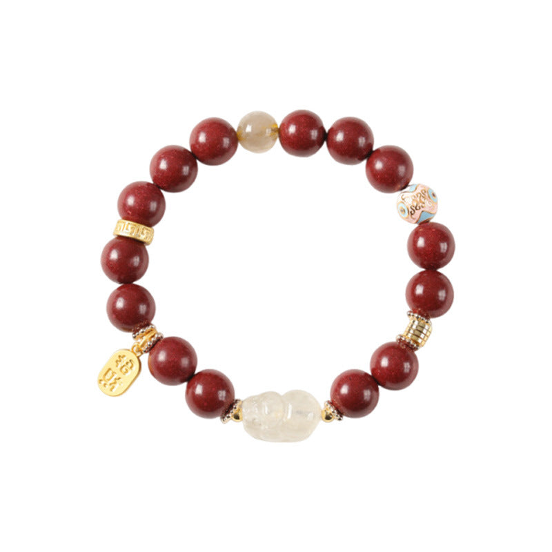 Intangible Cultural Heritage Huarui Incense-Bead Bracelet