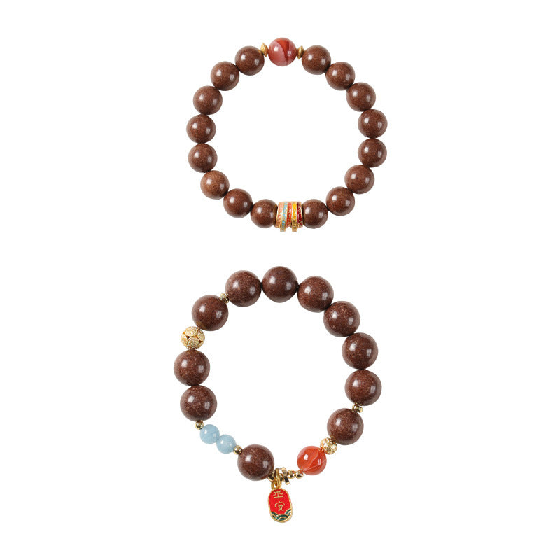 Intangible Cultural Heritage Five Sutras Goose Pear Fragrance Bracelet