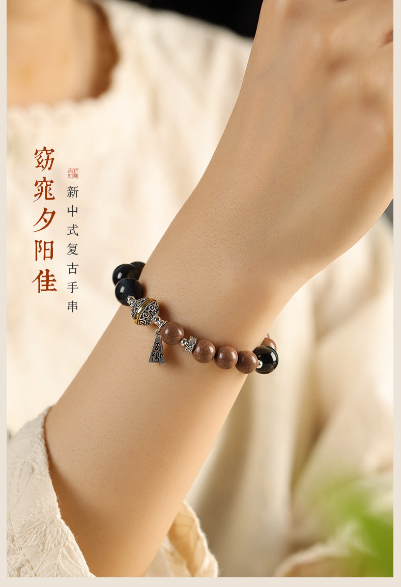 Incense Blue Tiger's Eye Bracelet